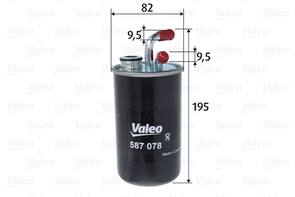 VALEO 587078 Filtro carburante